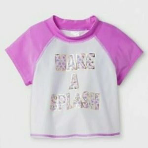 Cat & Jack Make A Splash Swim Shirt